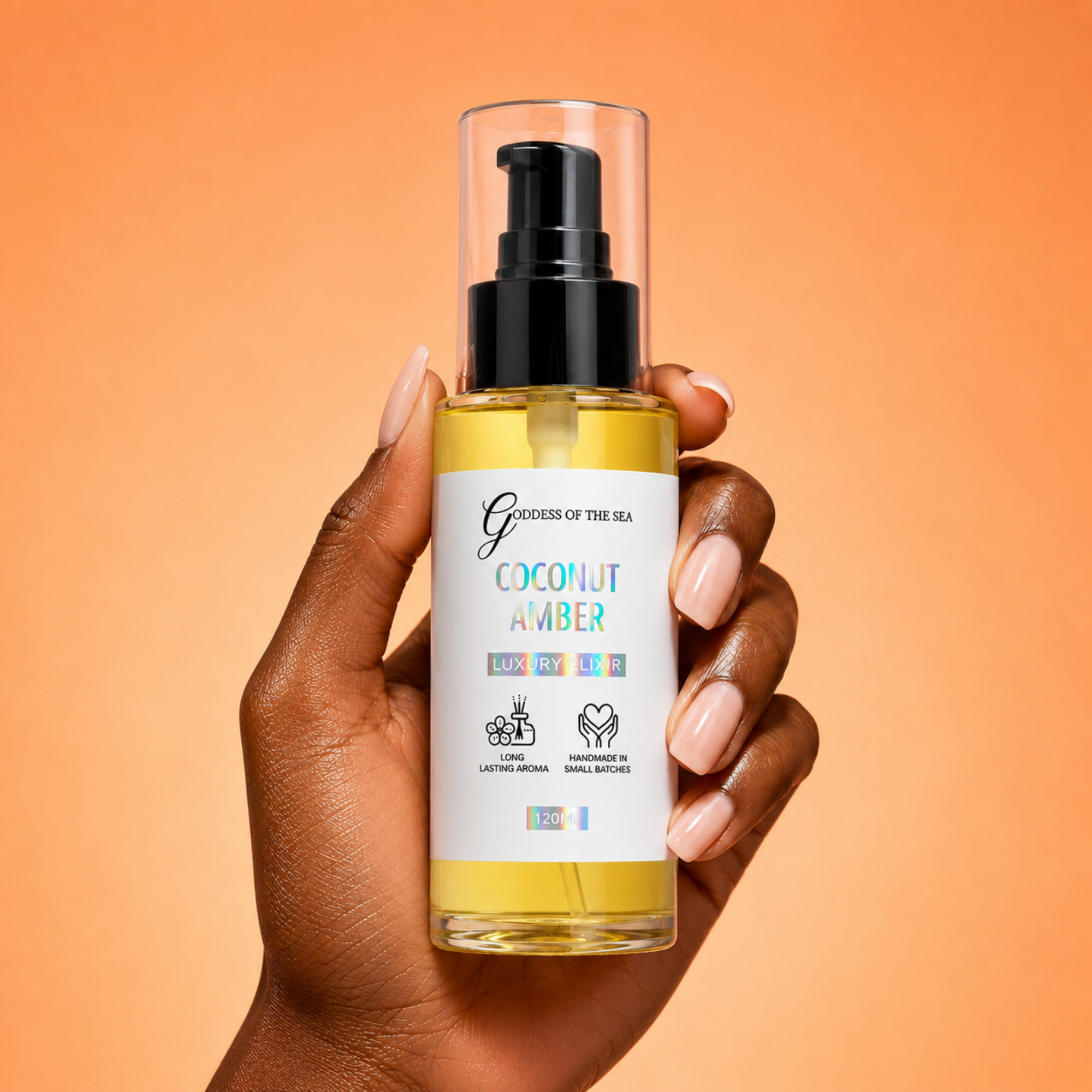 Coconut Amber Elixir Perfume Body Oil