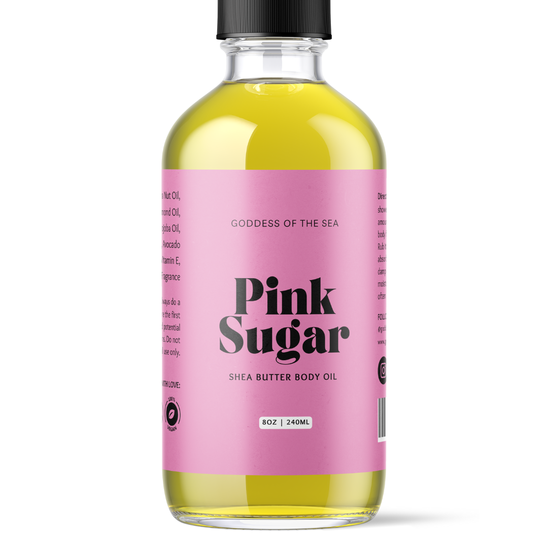 Pink Sugar Shea Butter Body Oil
