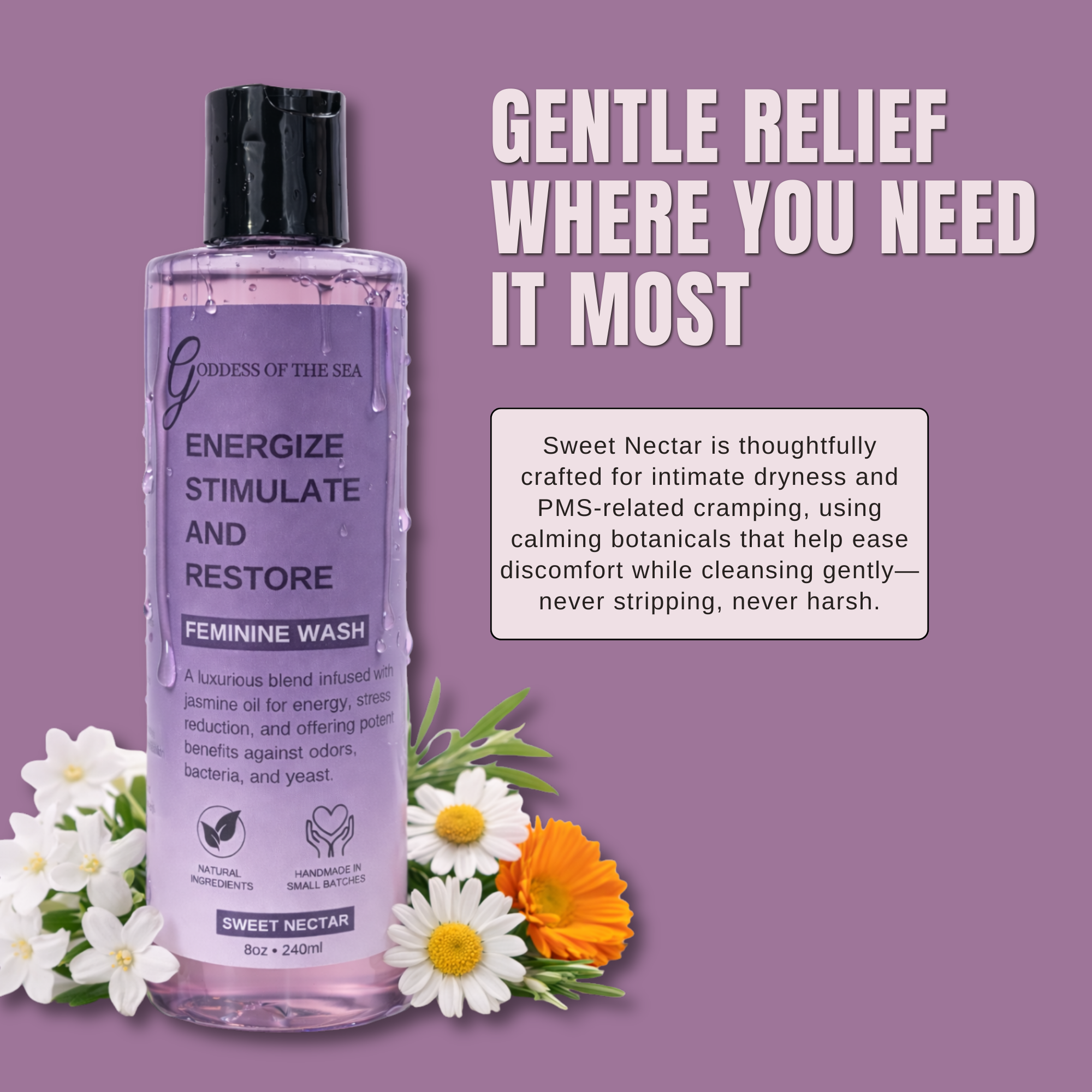 3 Wash Bundle - Sweet Nectar Feminine Wash