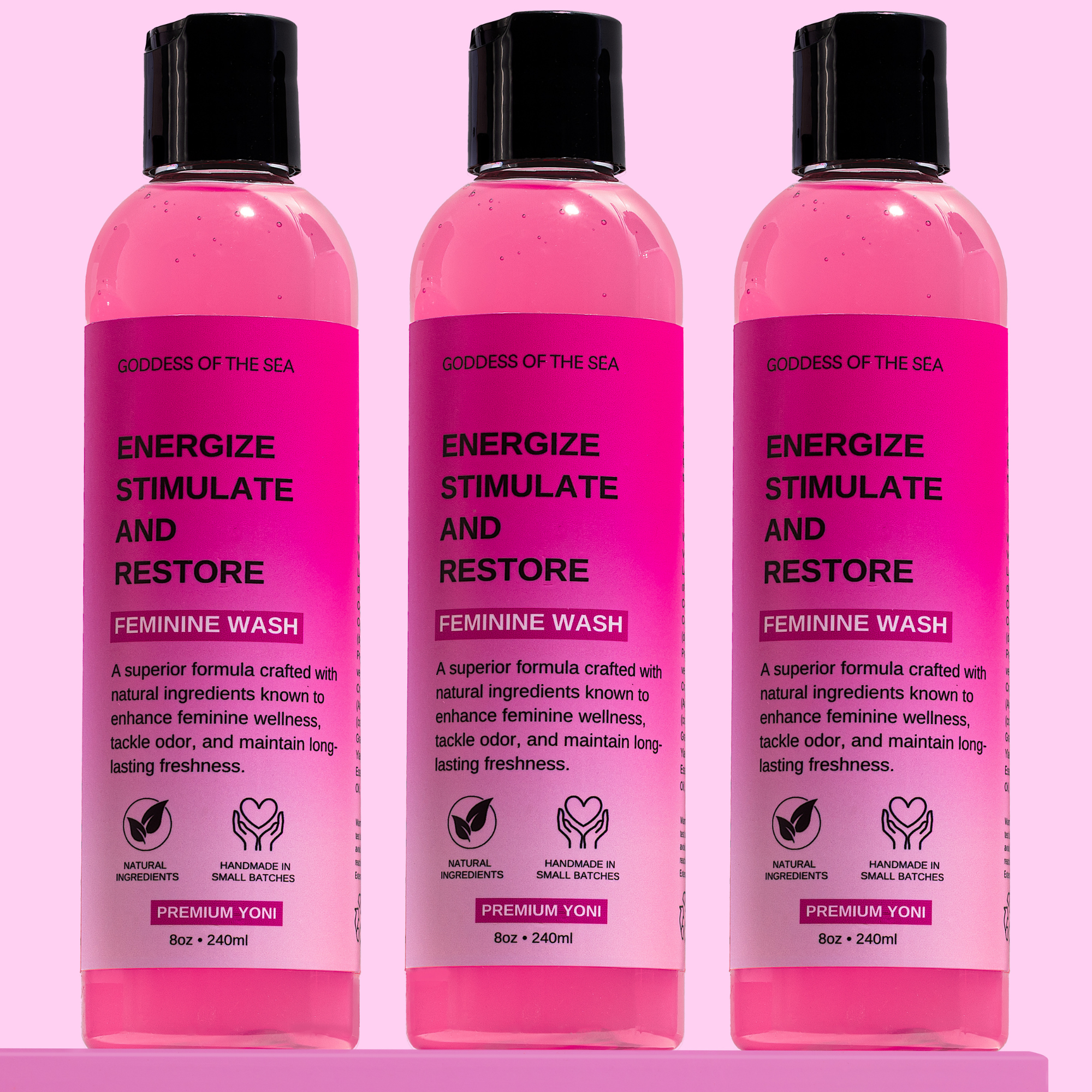3 Wash Bundle - Premium Yoni
