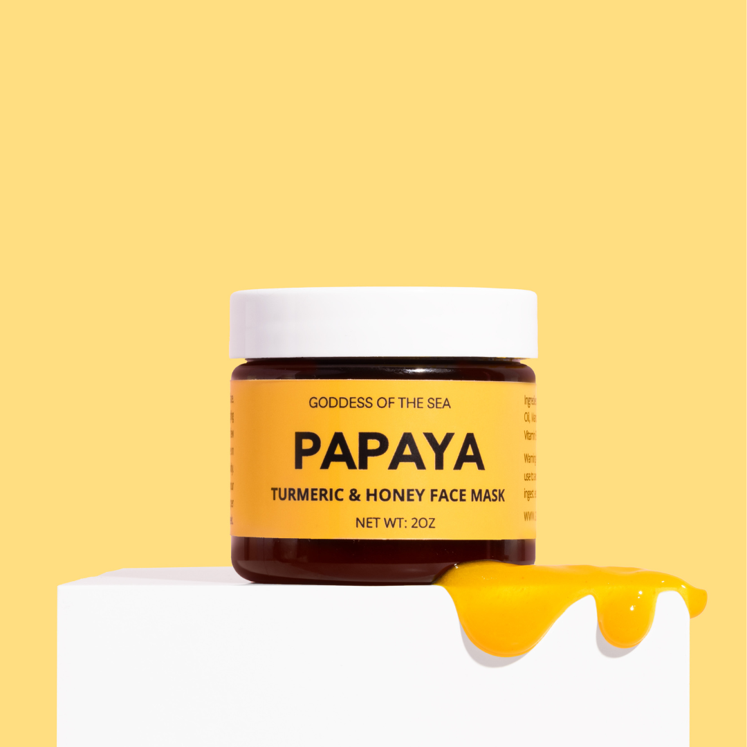 Papaya Turmeric Honey Mask