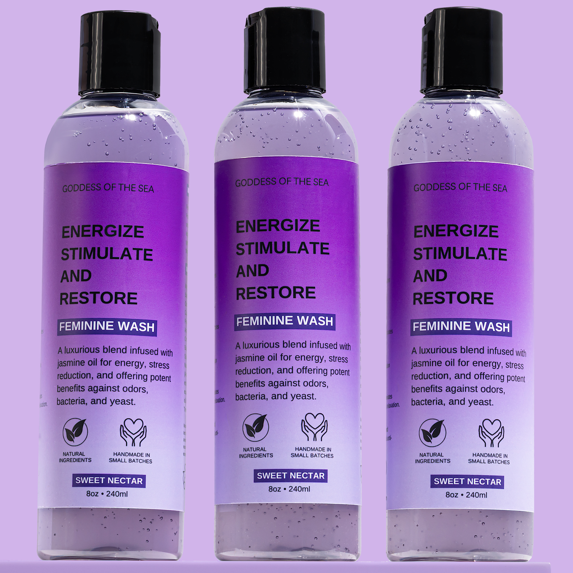 3 Wash Bundle - Sweet Nectar Feminine Wash