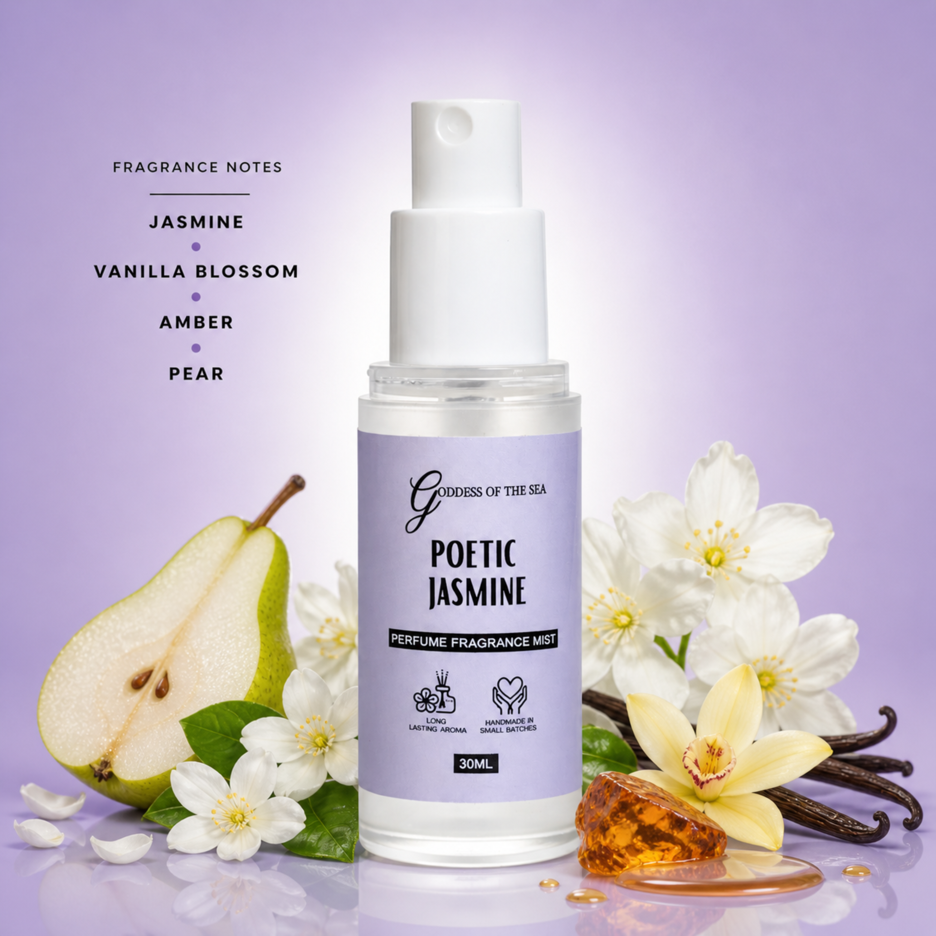 Travel Perfume Mist - Poetic Jasmine