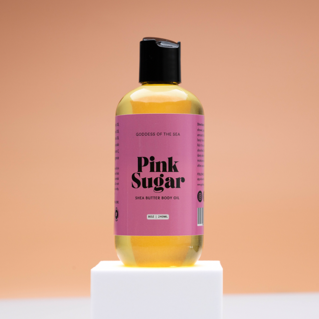 Pink sugar body discount oil