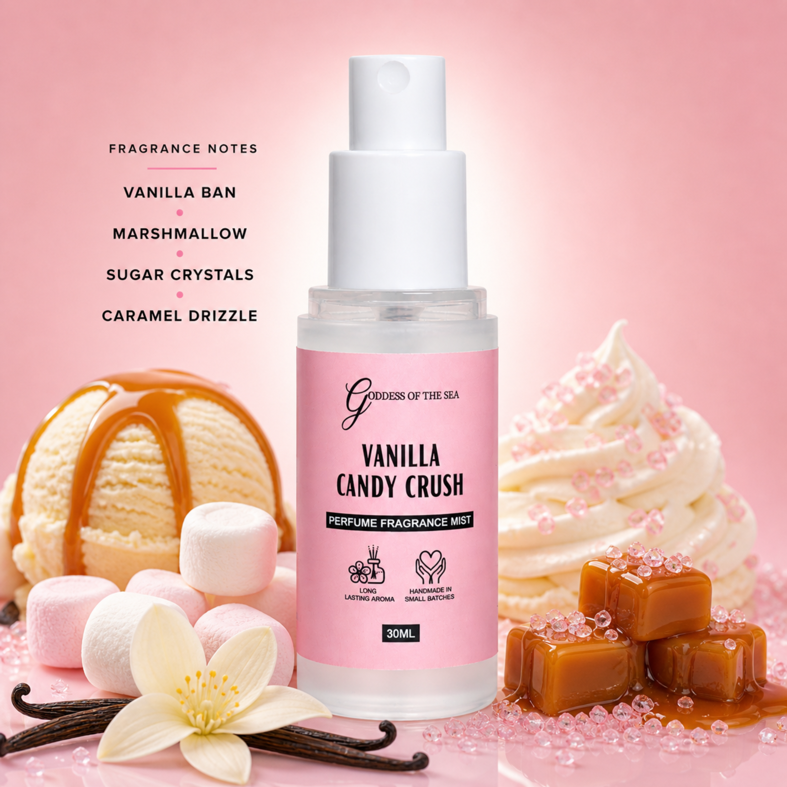 Travel Perfume Mist - Vanilla Candy Crush