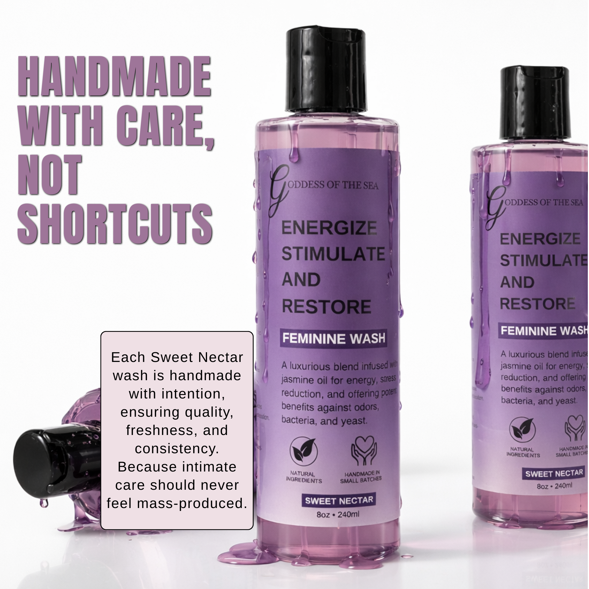 3 Wash Bundle - Sweet Nectar Feminine Wash