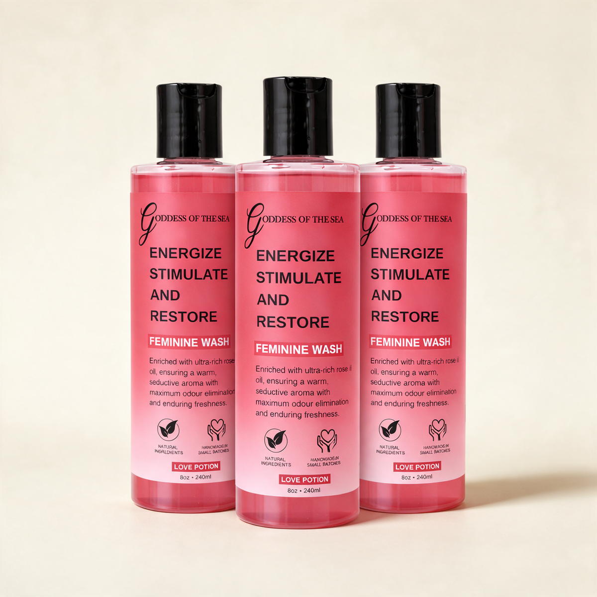 3 Wash Bundle - Love Potion Feminine Wash