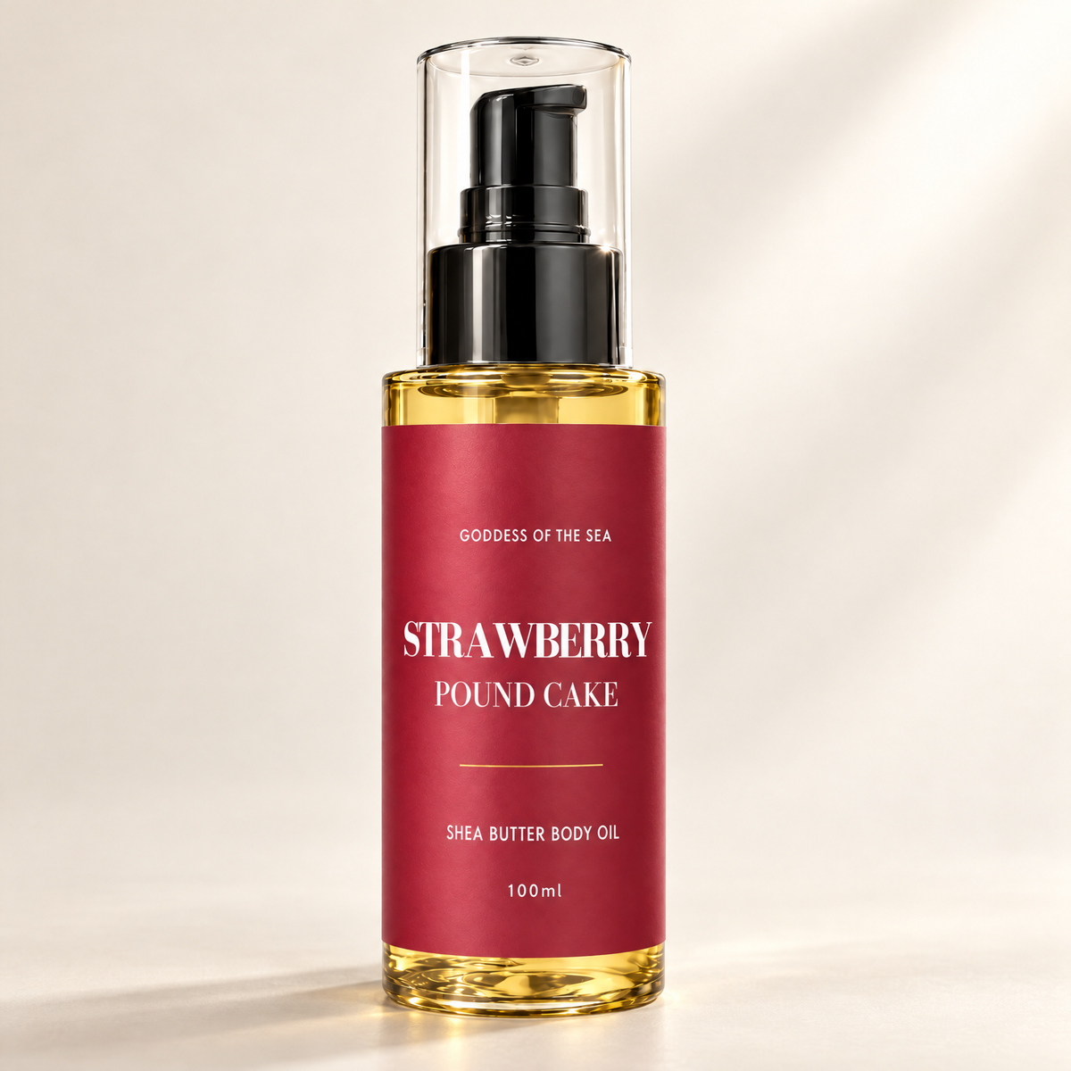 Strawberry Pound Cake Shea Butter Body Oil
