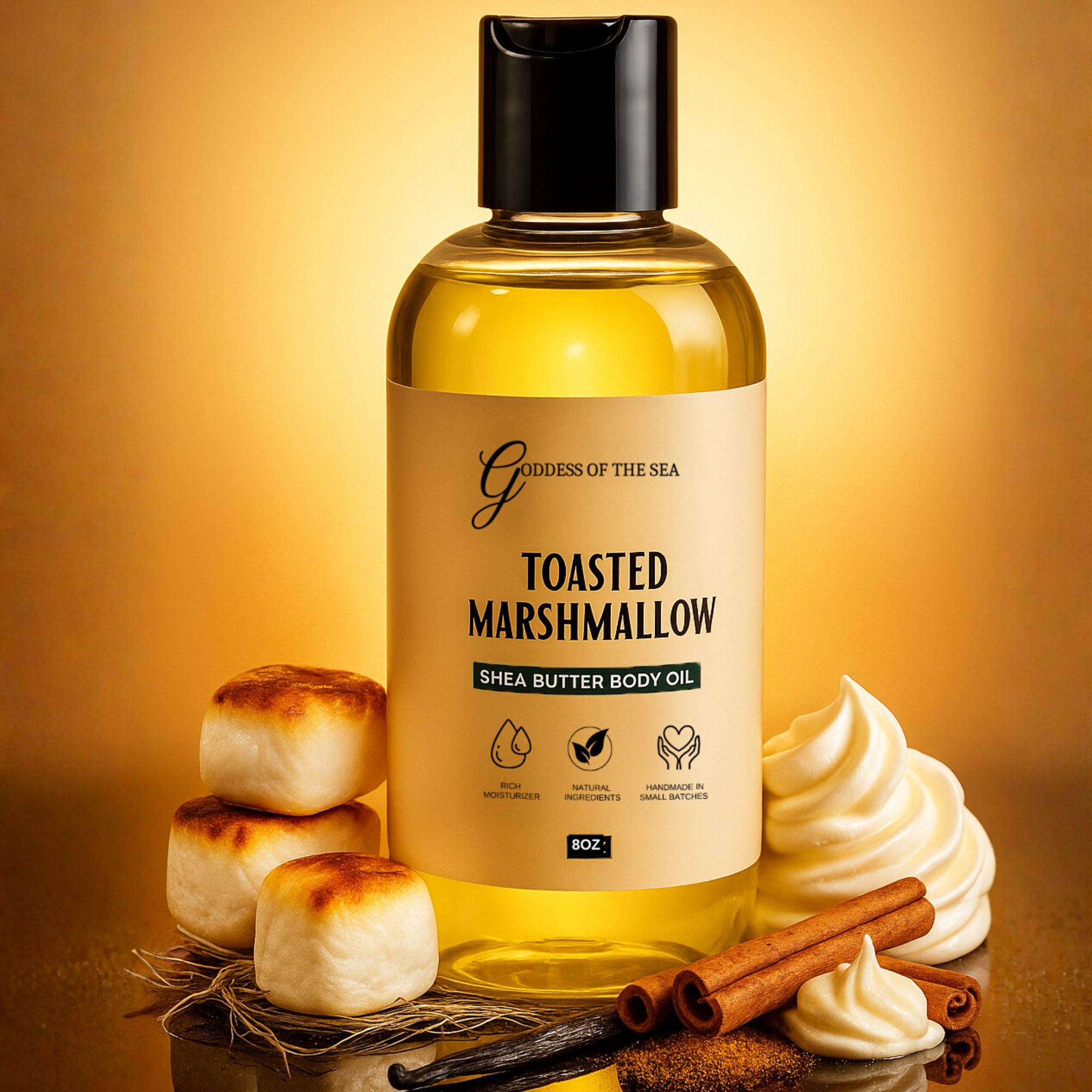 Toasted Marshmallow Shea Butter Body Oil