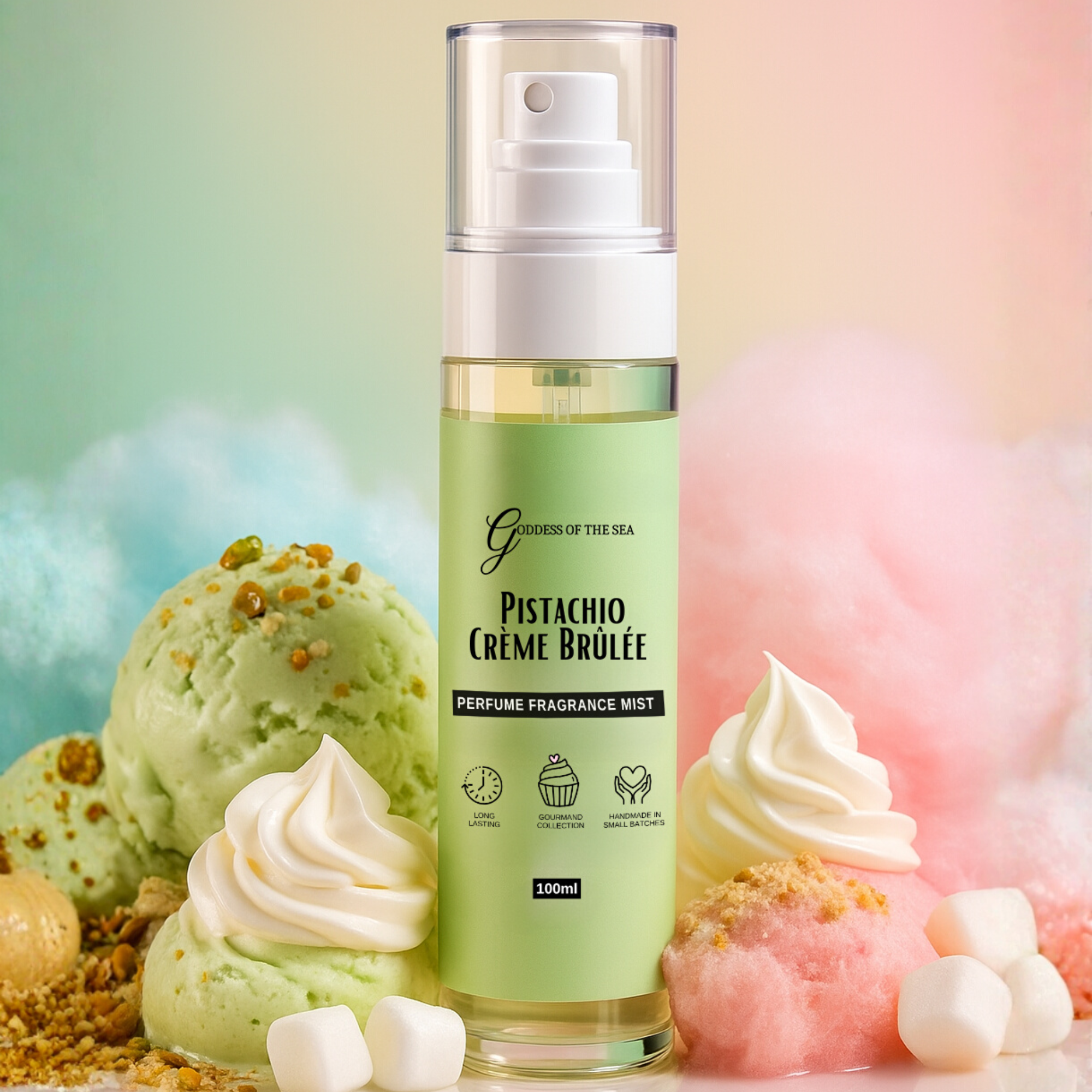 Pistachio Crème Brûlée Perfume Fragrance Mist