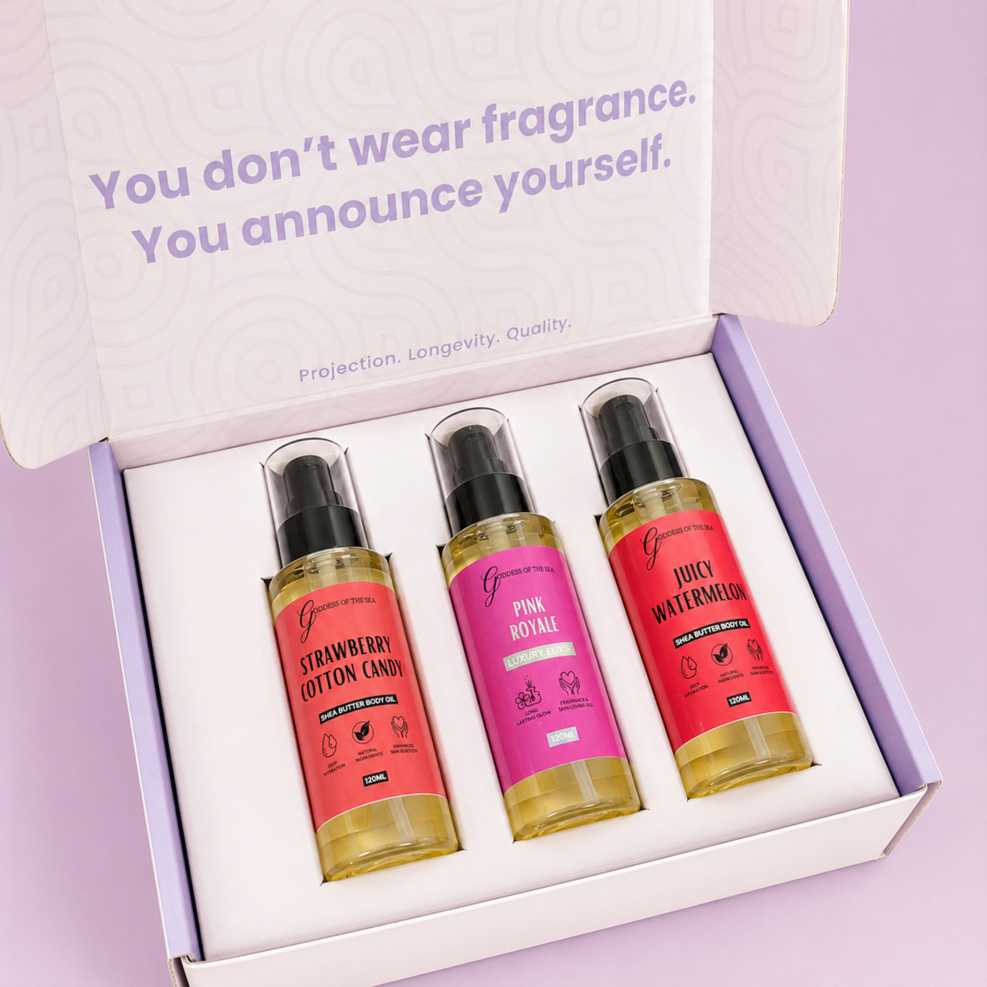 Trio Body Oil Collection
