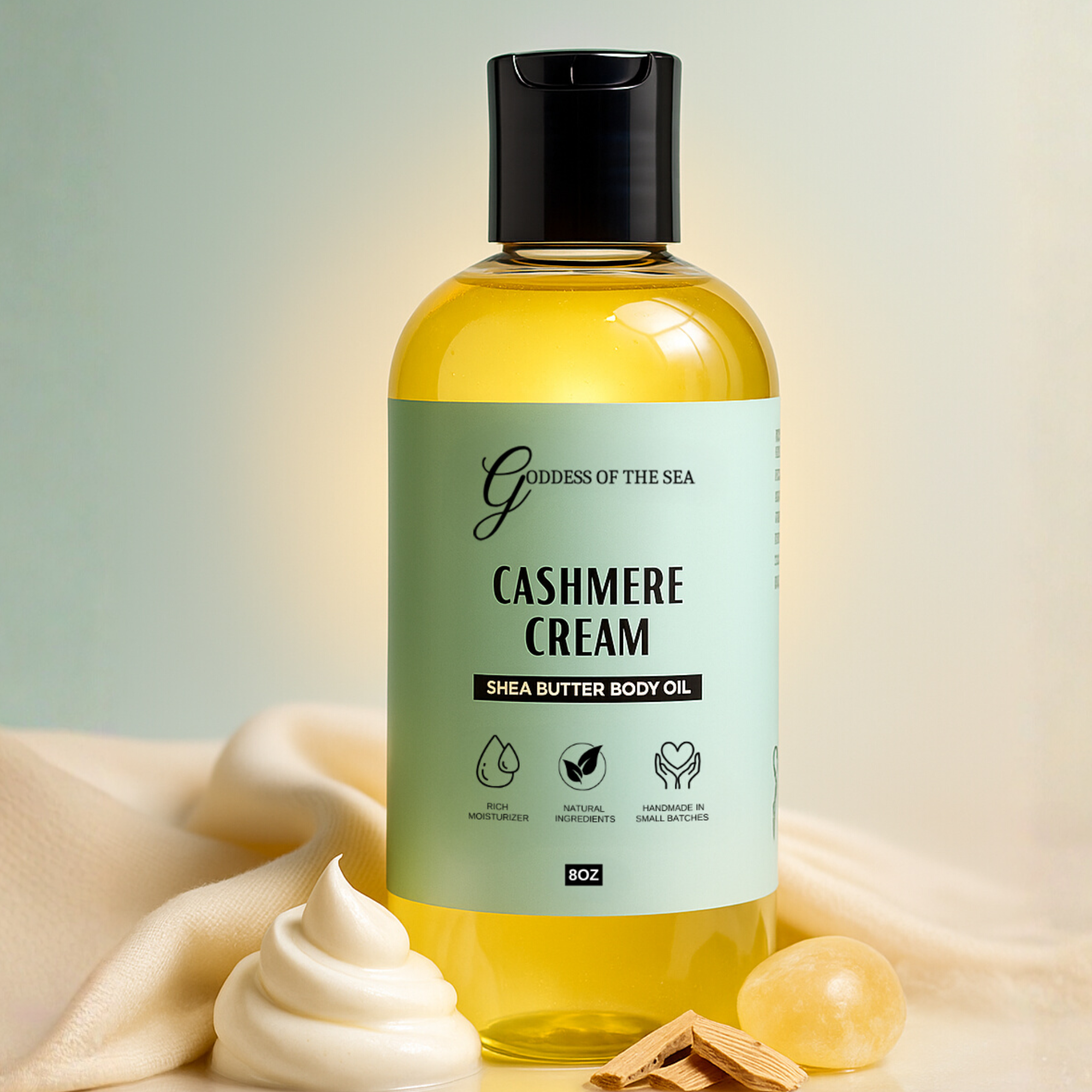 Cashmere Cream Shea Butter Body Oil
