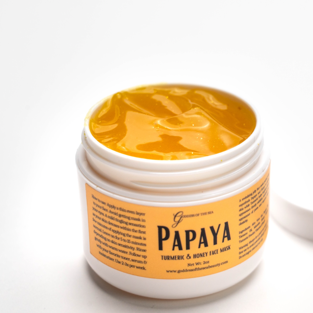 Papaya Turmeric Honey Mask