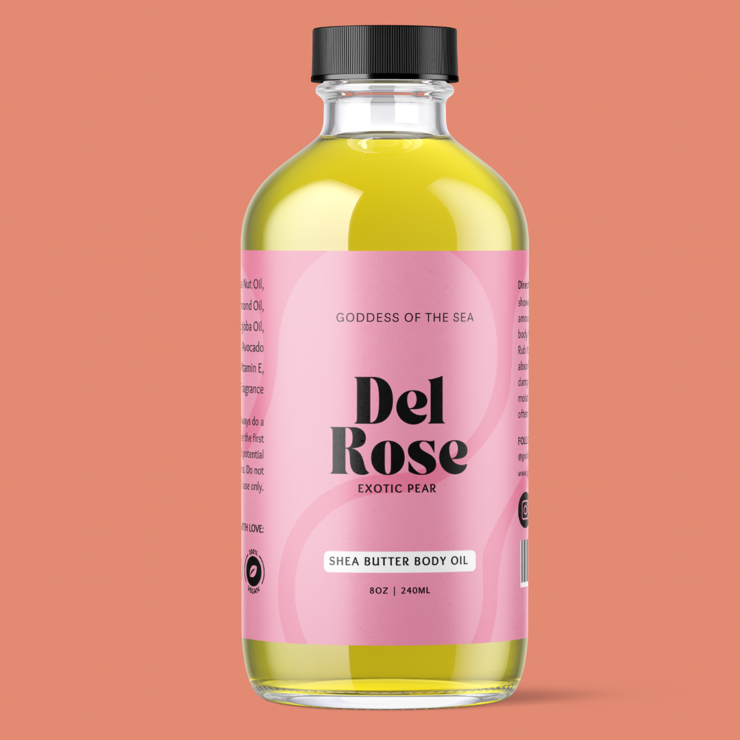 Delicate Rose Shea Butter Body Oil