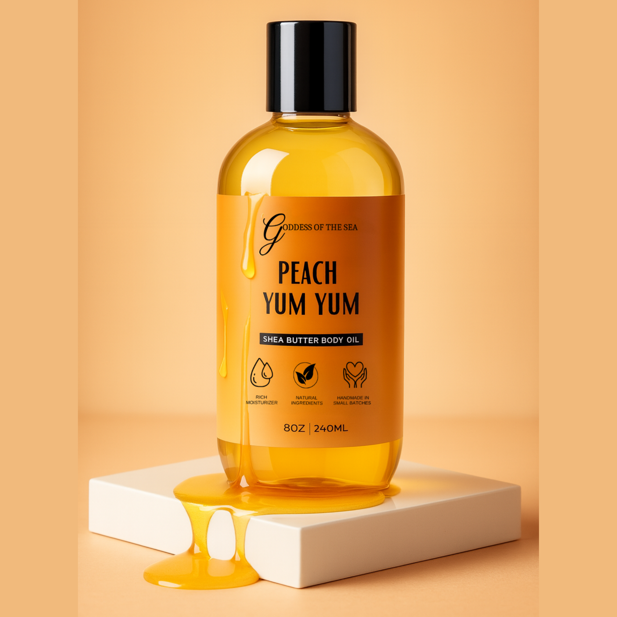 Peach Yum Yum  Shea Butter Body Oil