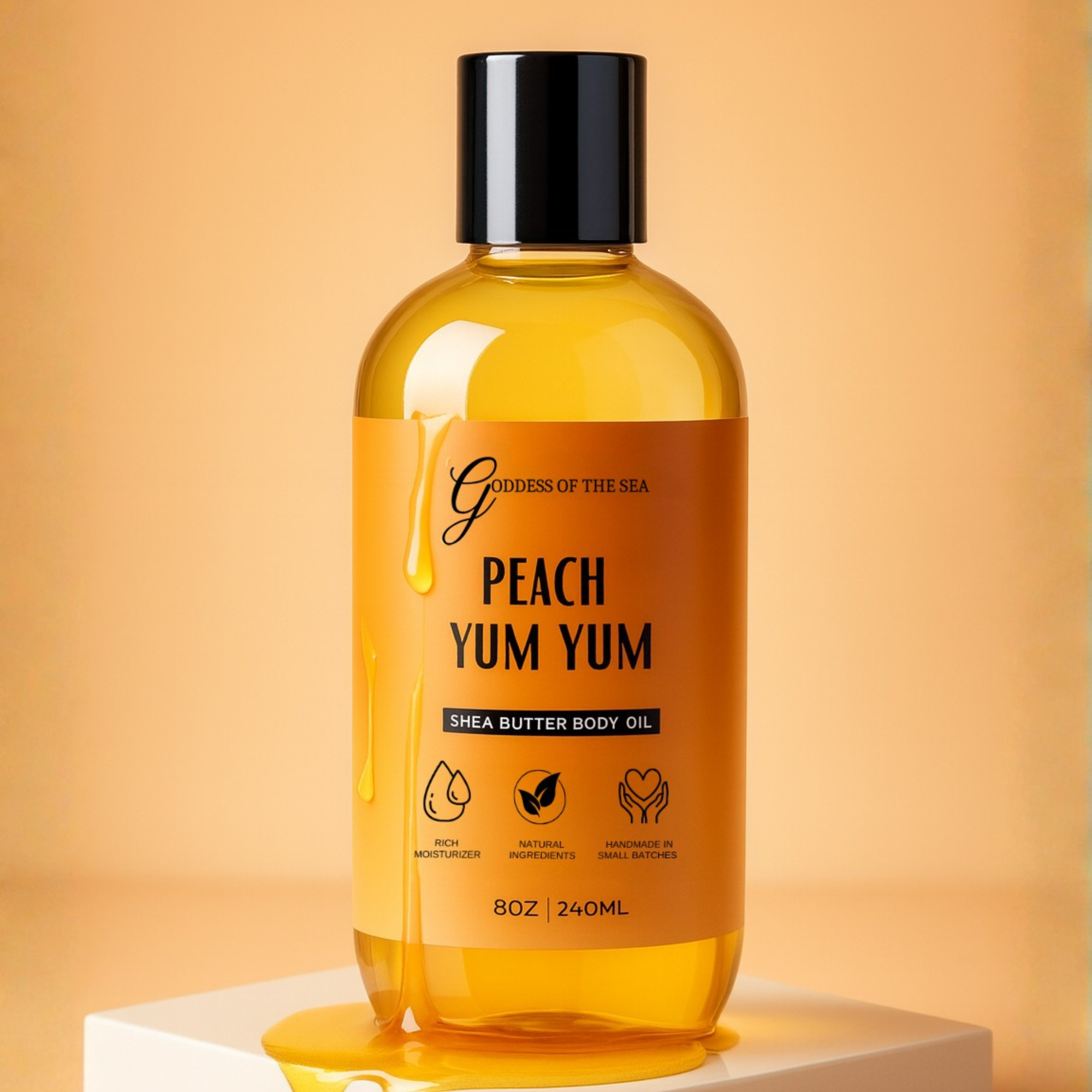 Peach Yum Yum  Shea Butter Body Oil