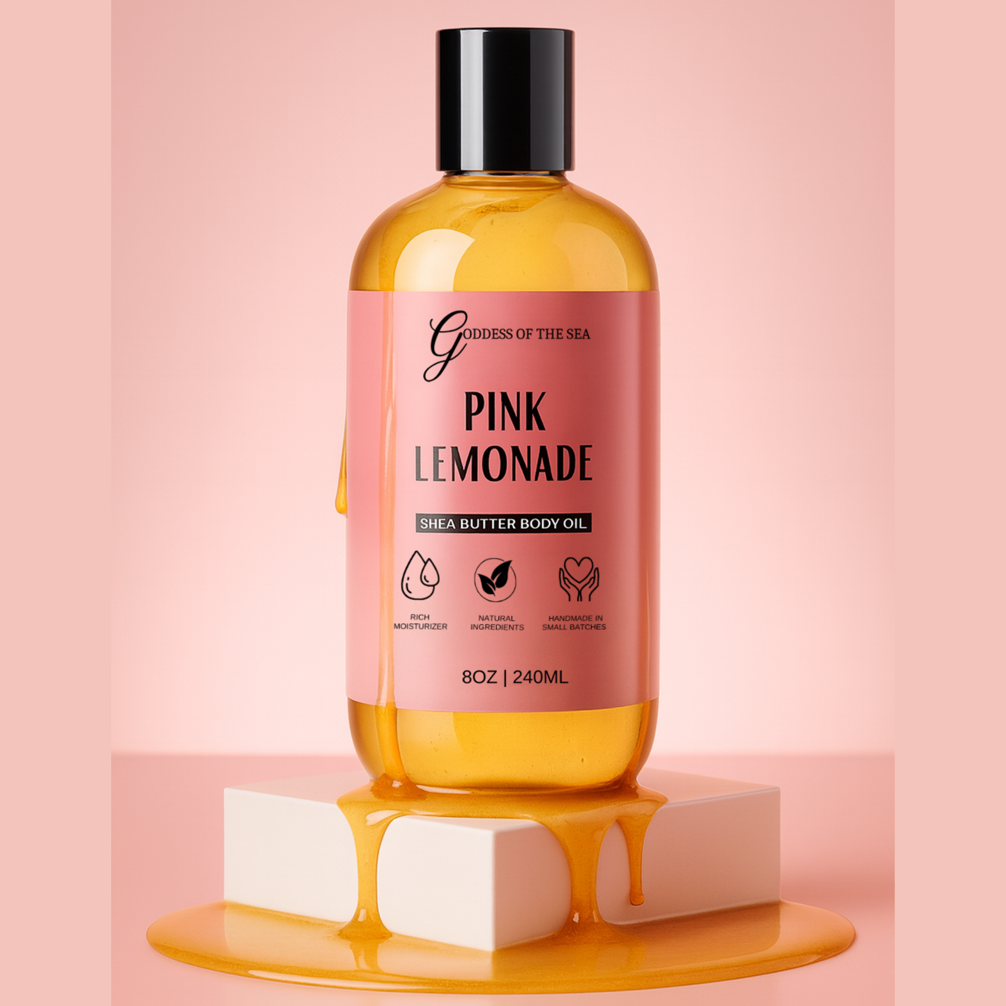 Pink Lemonade Shea Butter Body Oil