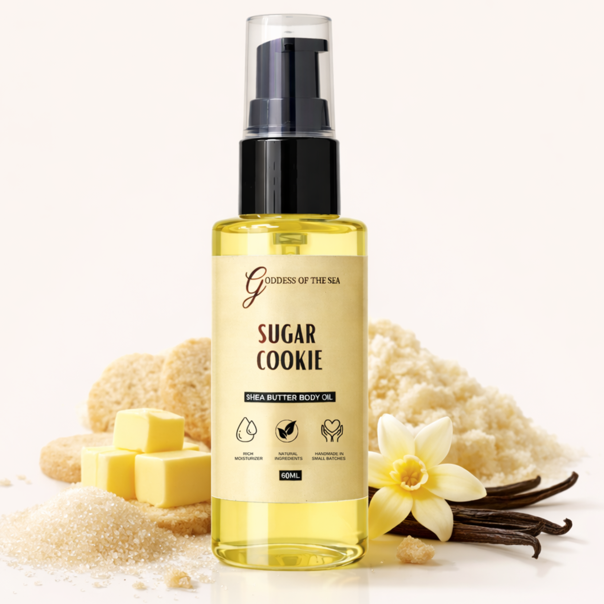 Travel Body Oil - Sugar Cookie