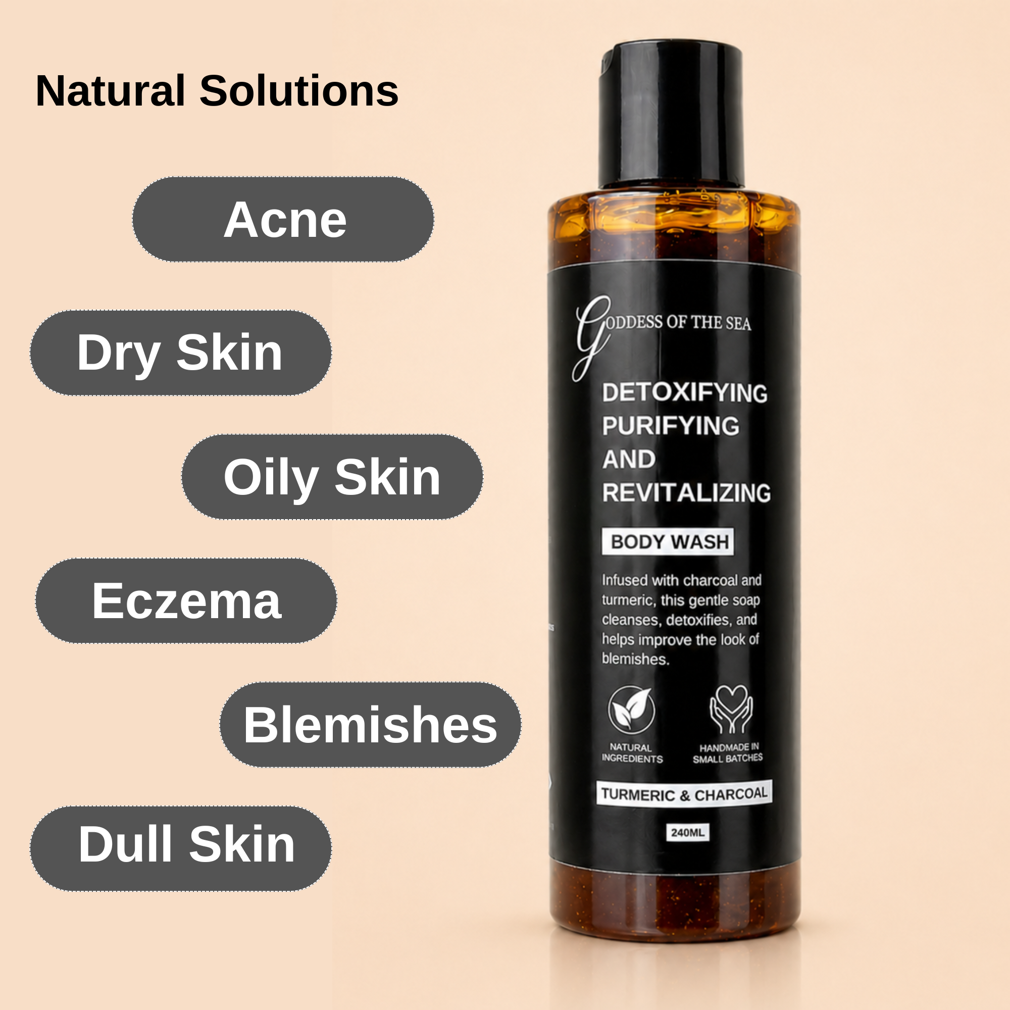 Turmeric Charcoal Body Wash