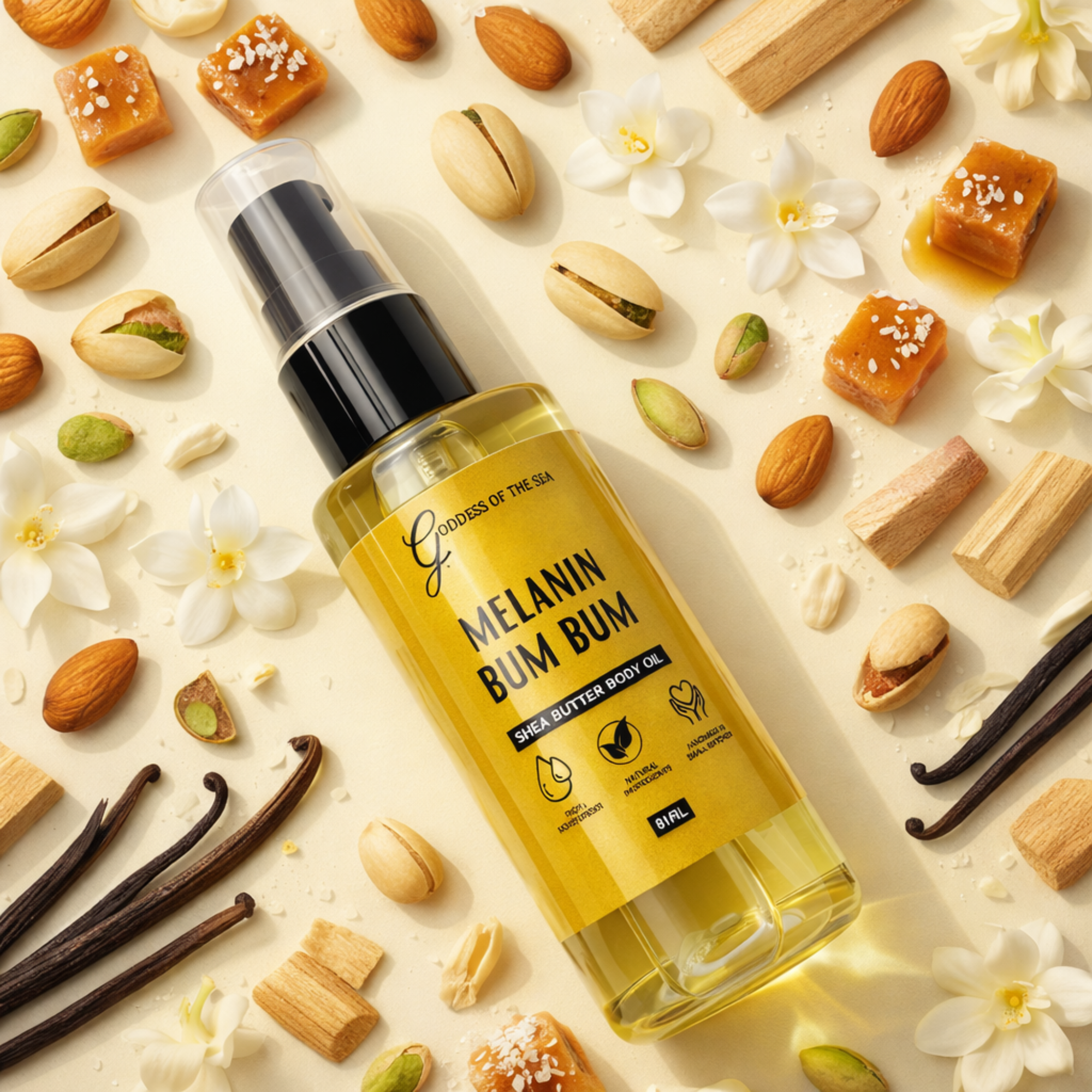 Travel Body Oil - Melanin Bum Bum
