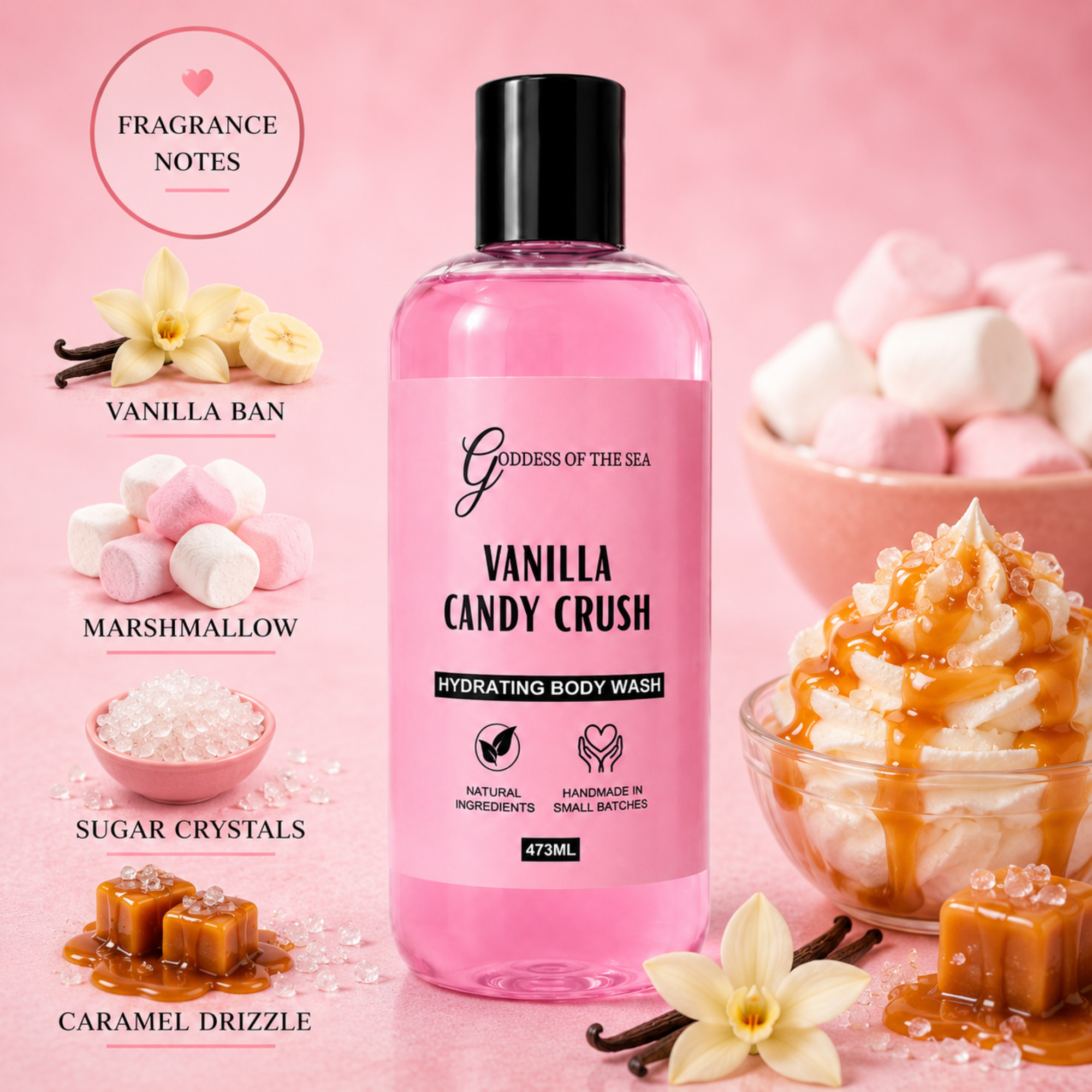 Vanilla Candy Crush Body Wash