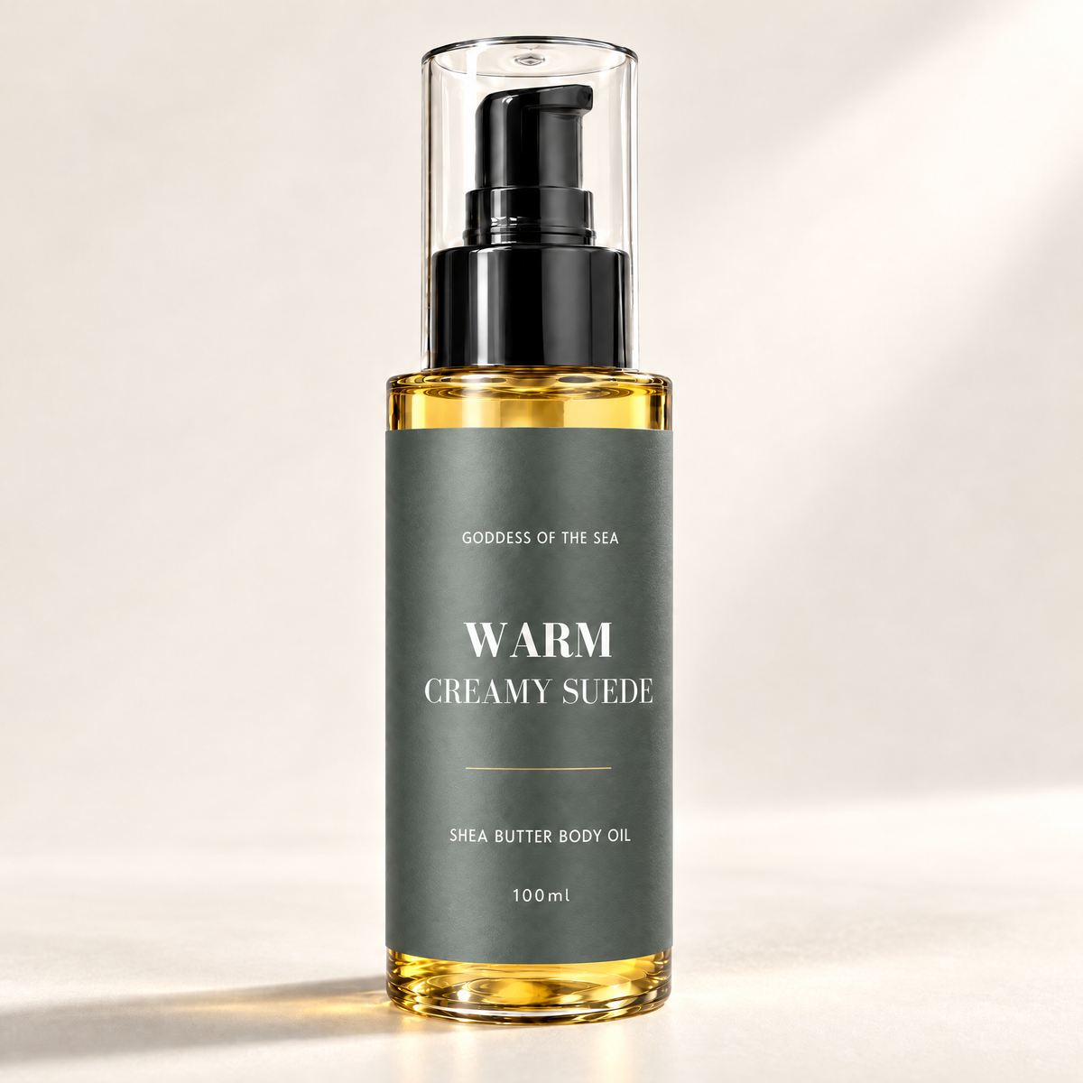 Warm Creamy Suede Perfume Body Oil